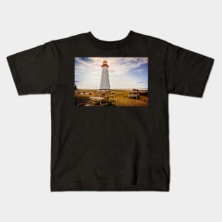 Point Prim Lighthouse P.E.I. Canada 3 Kids T-Shirt